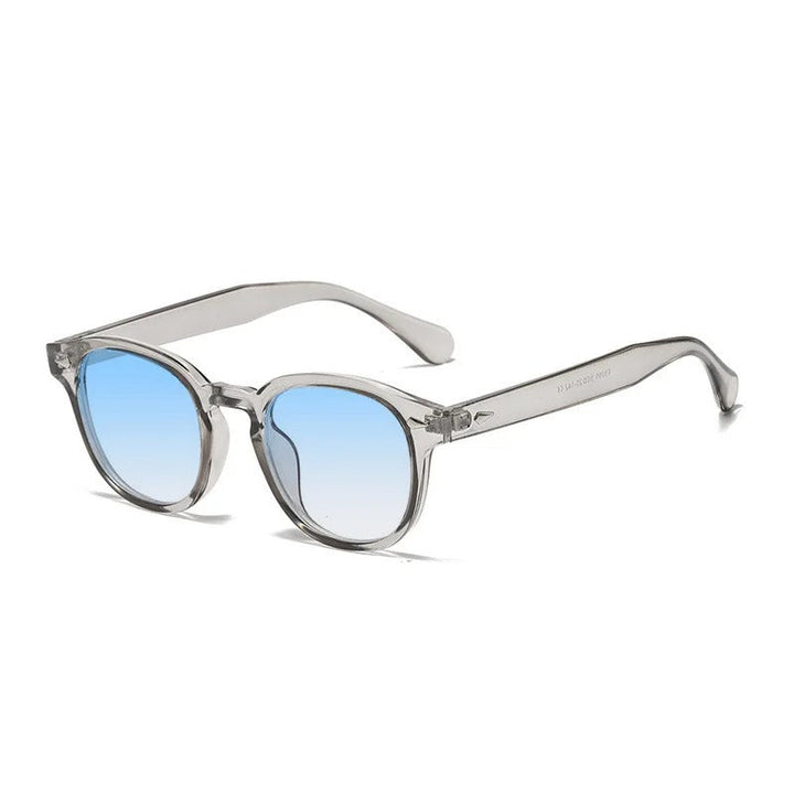 Herr Glasögon | Transparent båge | Minimalistisk stil | Sommar