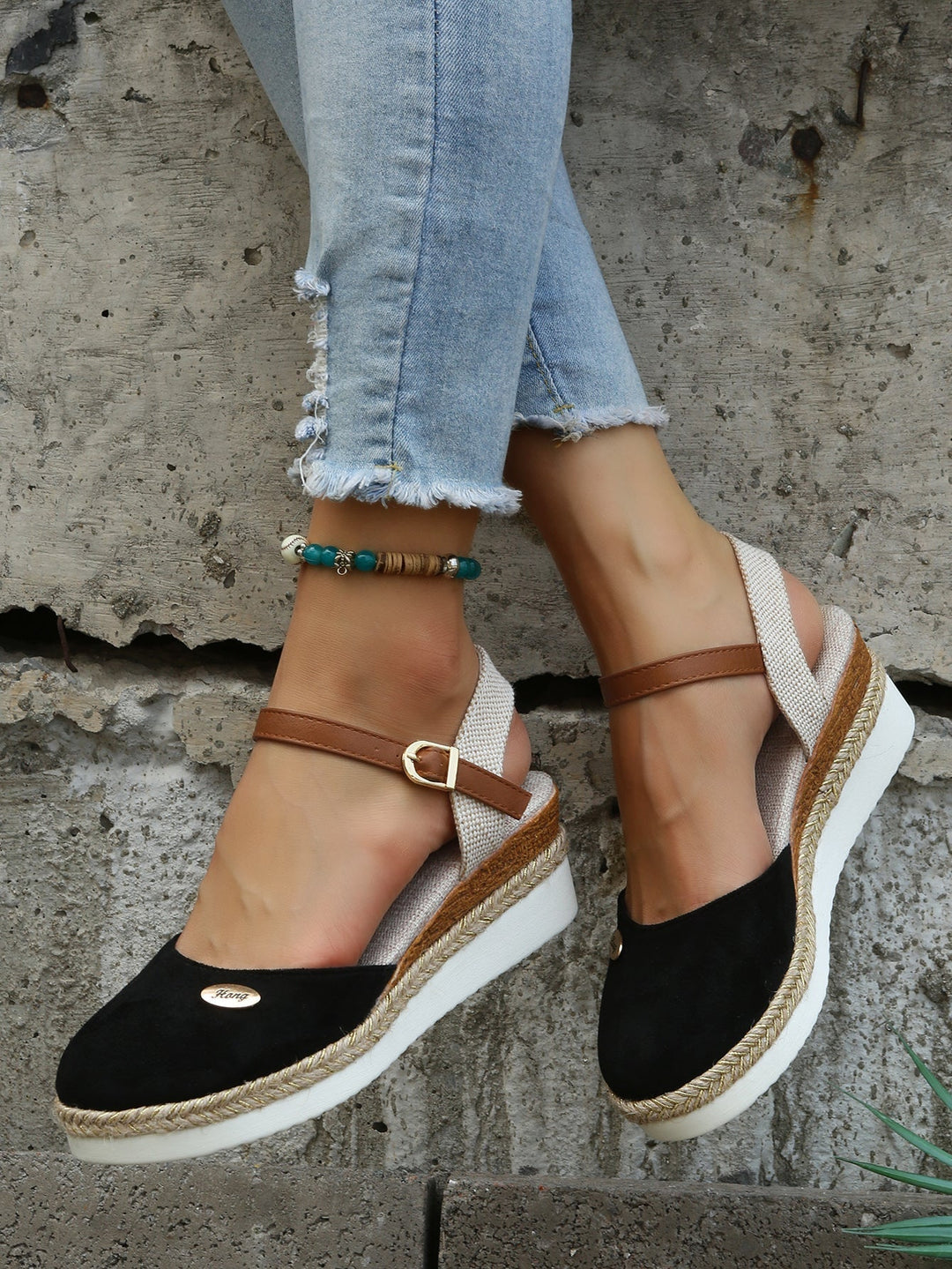 Dam Sandal | Kilklack | Justerbar Rem | Sommar