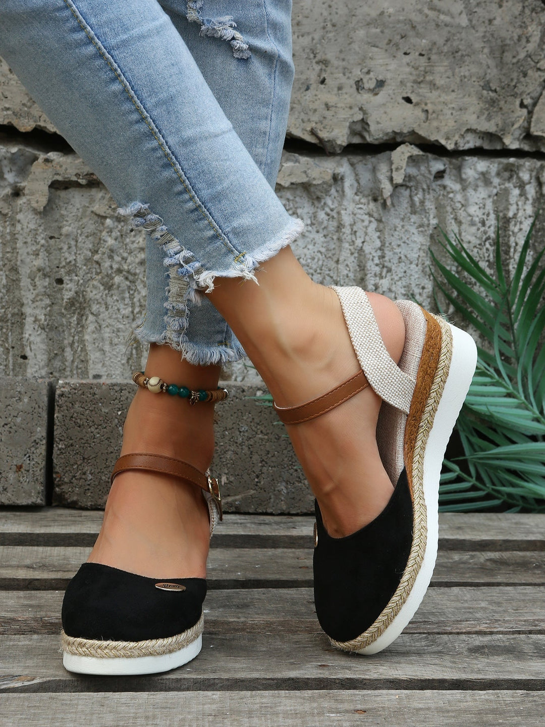 Dam Sandal | Kilklack | Justerbar Rem | Sommar