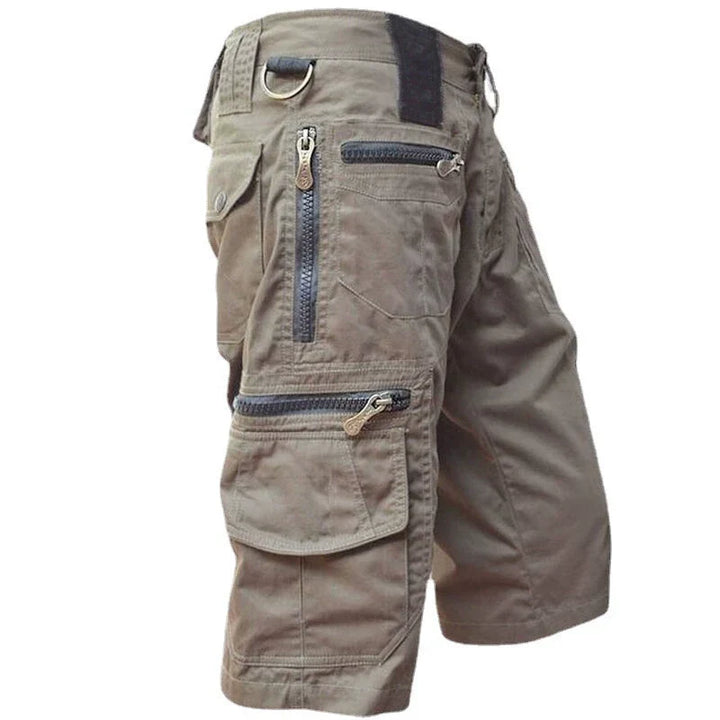 Herr Shorts | Cargo | Fickor Med Dragkedja | Sommar