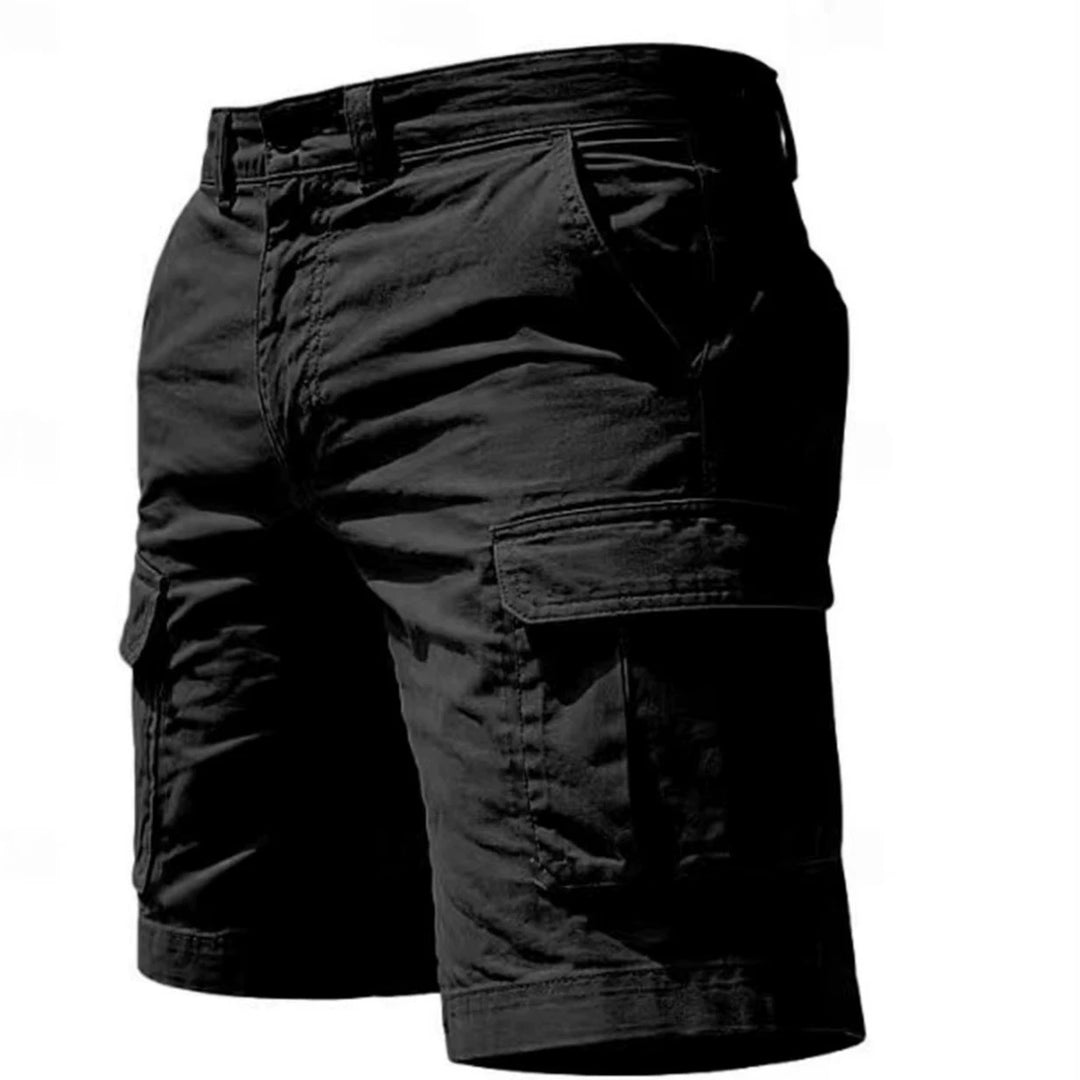 Herr Cargo Shorts | Straight | Funktionella Fickor | Sommar