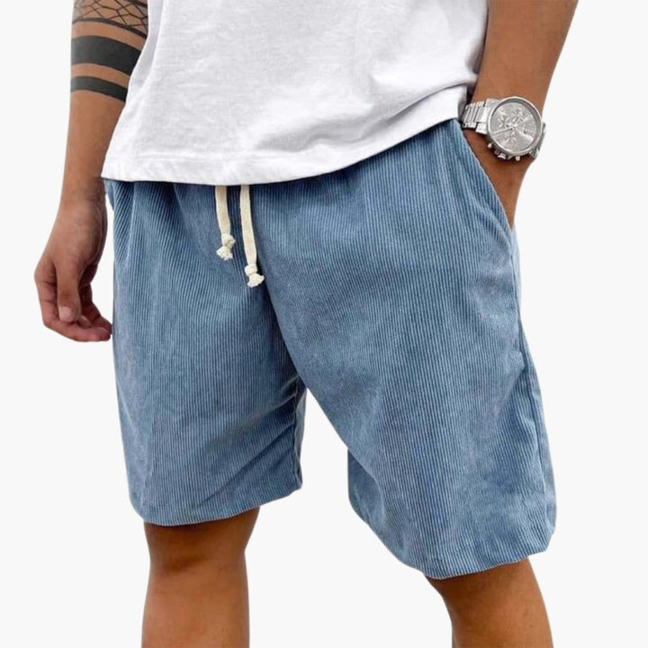 Herr Shorts | Avslappnad | Elastisk Midja | Sommar
