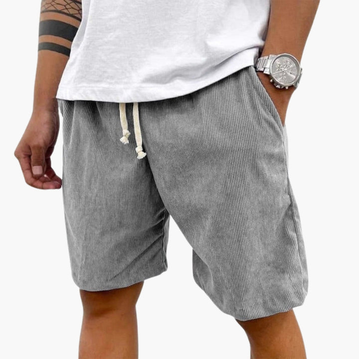 Herr Shorts | Avslappnad | Elastisk Midja | Sommar