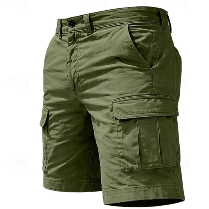 Herr Cargo Shorts | Straight | Funktionella Fickor | Sommar