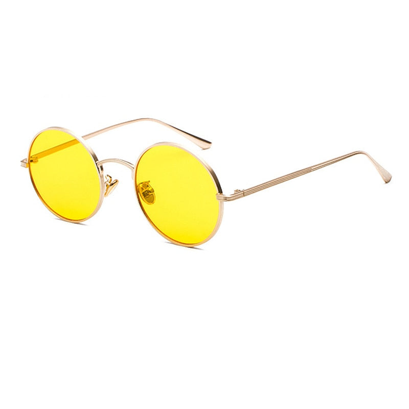 Unisex Solglasögon | Retro | Rund Design | Sommar