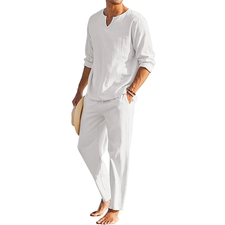Herr Set | Oversized | Lång Ärm | Sommar
