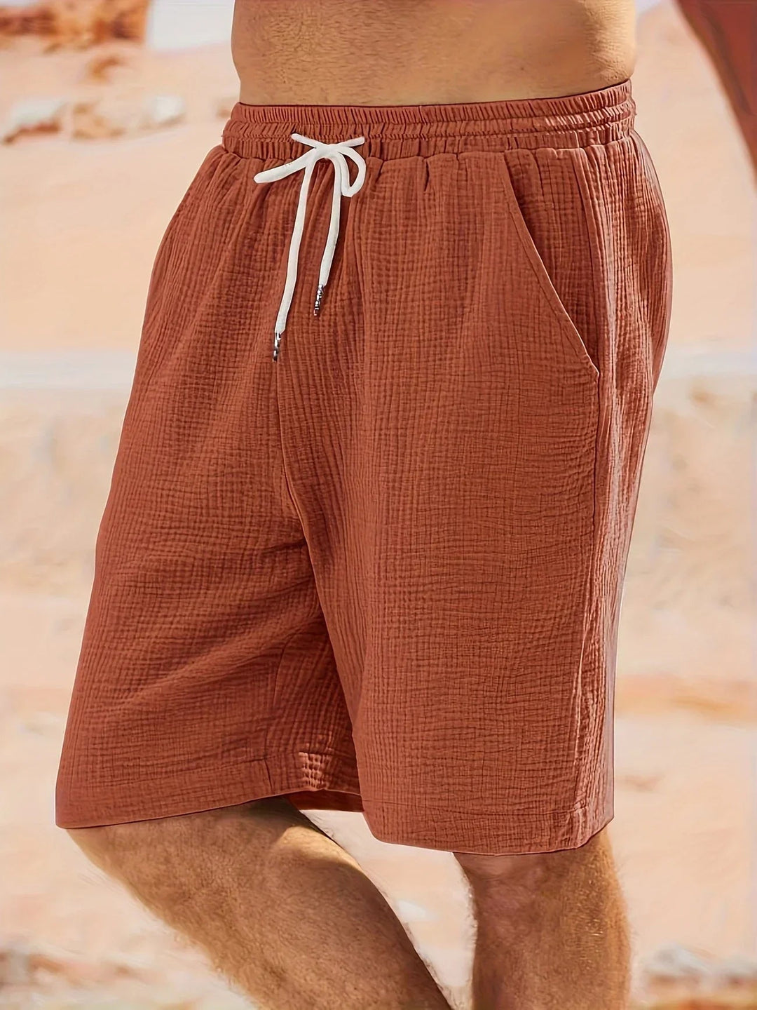 Herr Badeshorts Sommar - Klassisk Strandstil