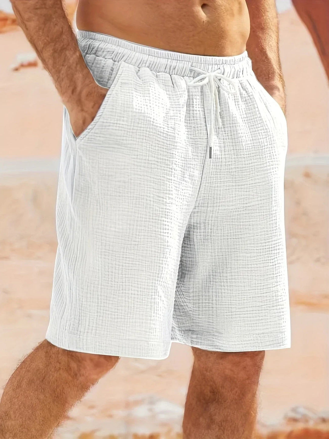 Herr Badeshorts Sommar - Klassisk Strandstil