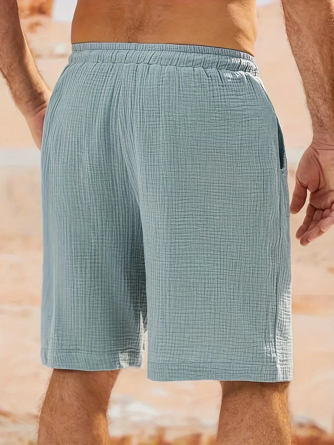 Herr Badeshorts Sommar - Klassisk Strandstil