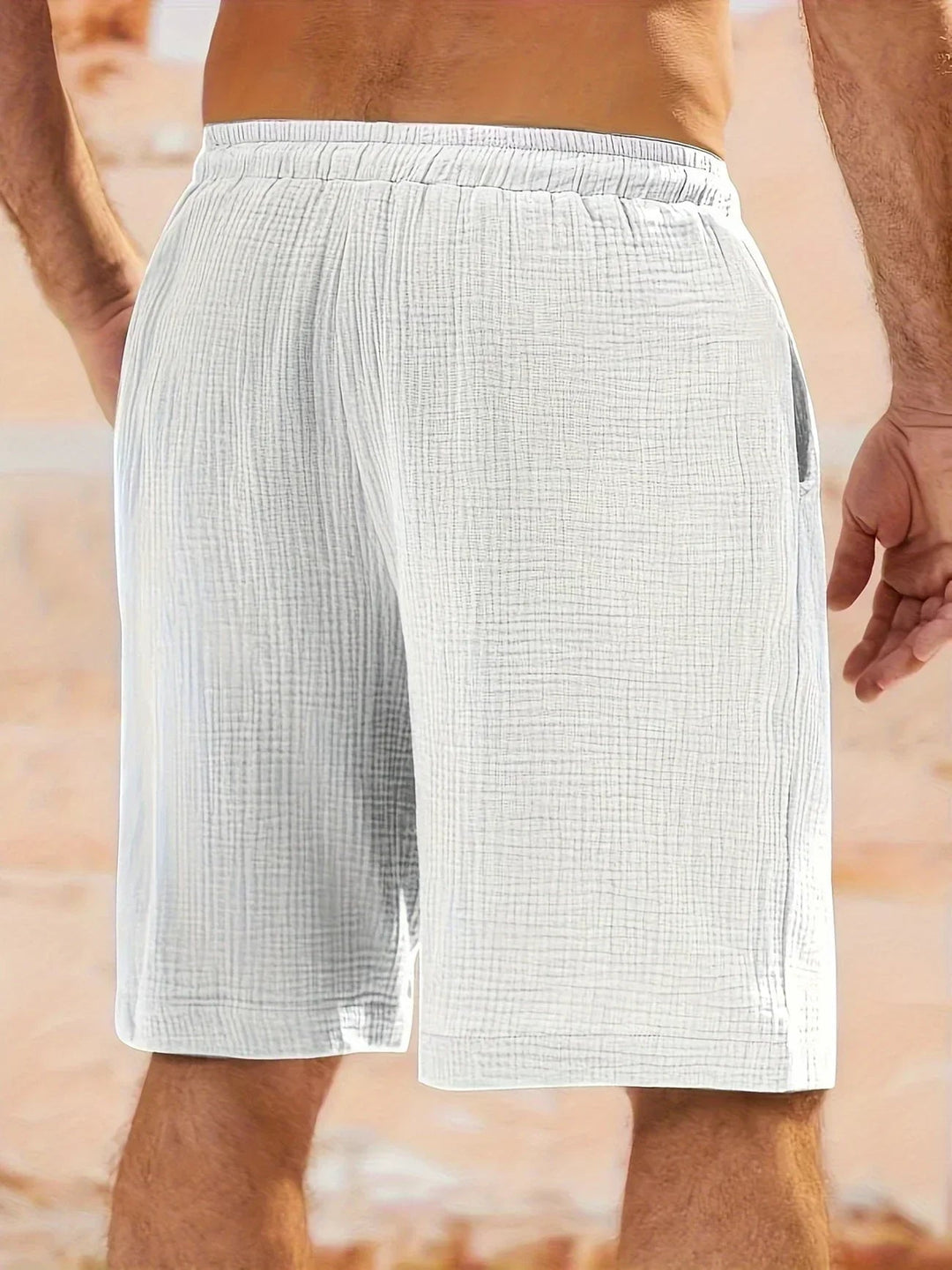 Herr Badeshorts Sommar - Klassisk Strandstil