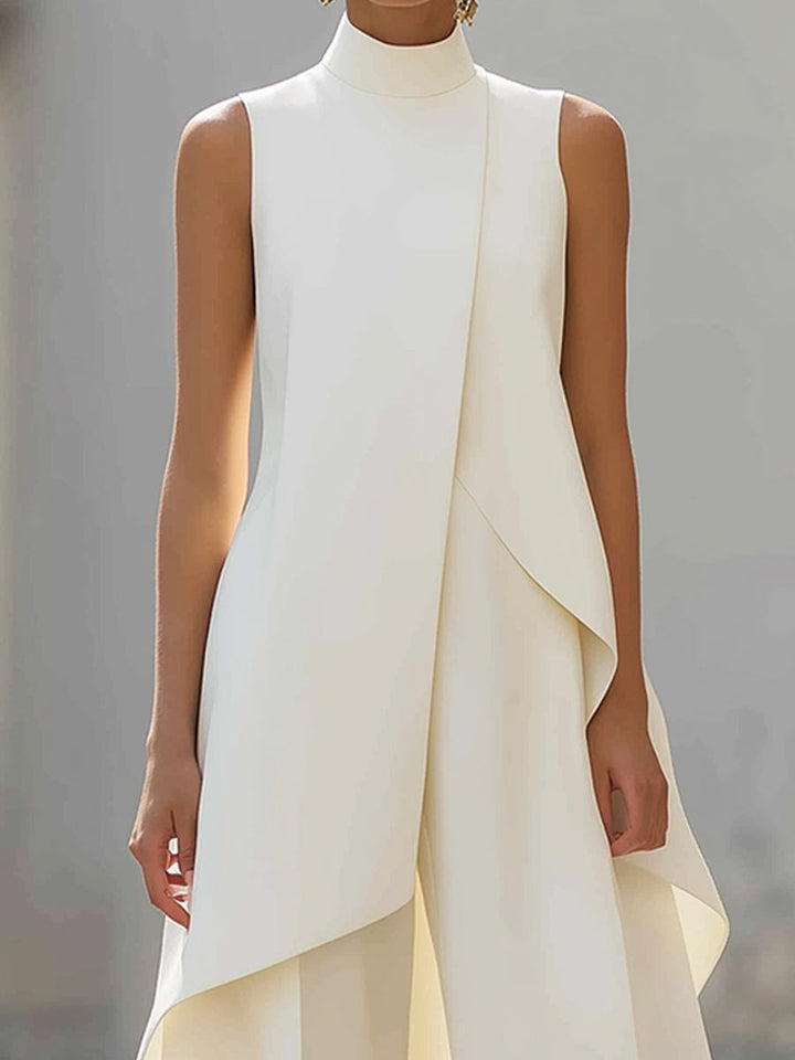 Dam Jumpsuit Bred Ben - Elegant Monokrom