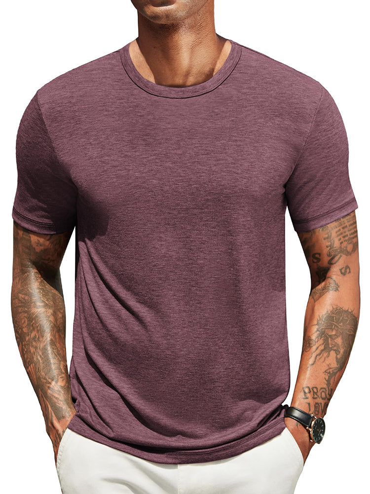 Herr Klassisk T-shirt - Bekväm Vardagsstil
