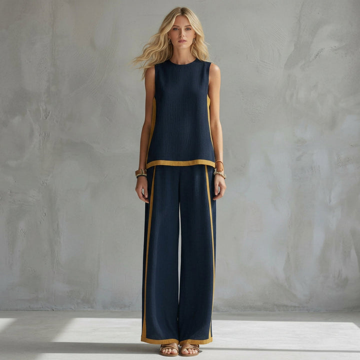 Dam Linne- och Bomullsset - Elegant Sommarkollektion
