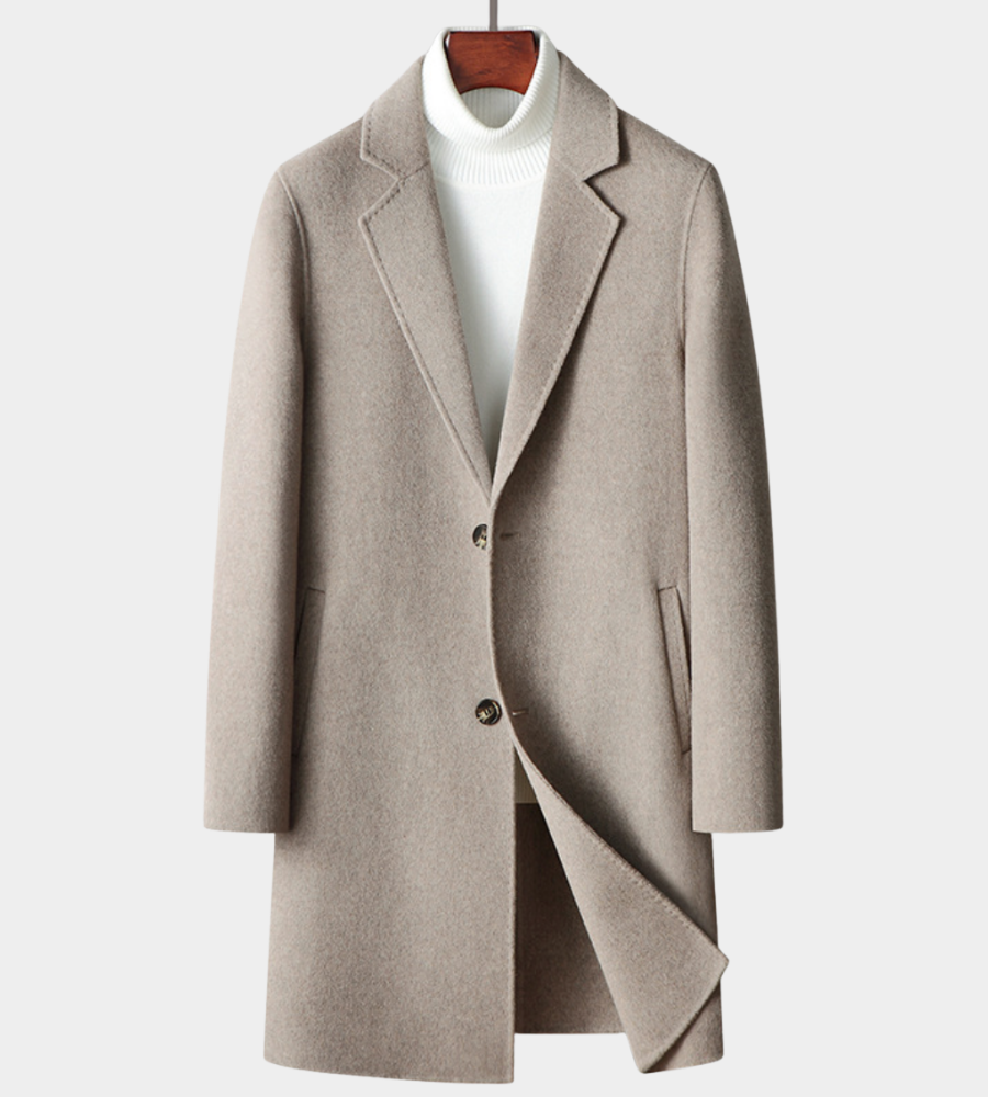 Herr Minimalistisk Kappa - Elegant Lagerlook