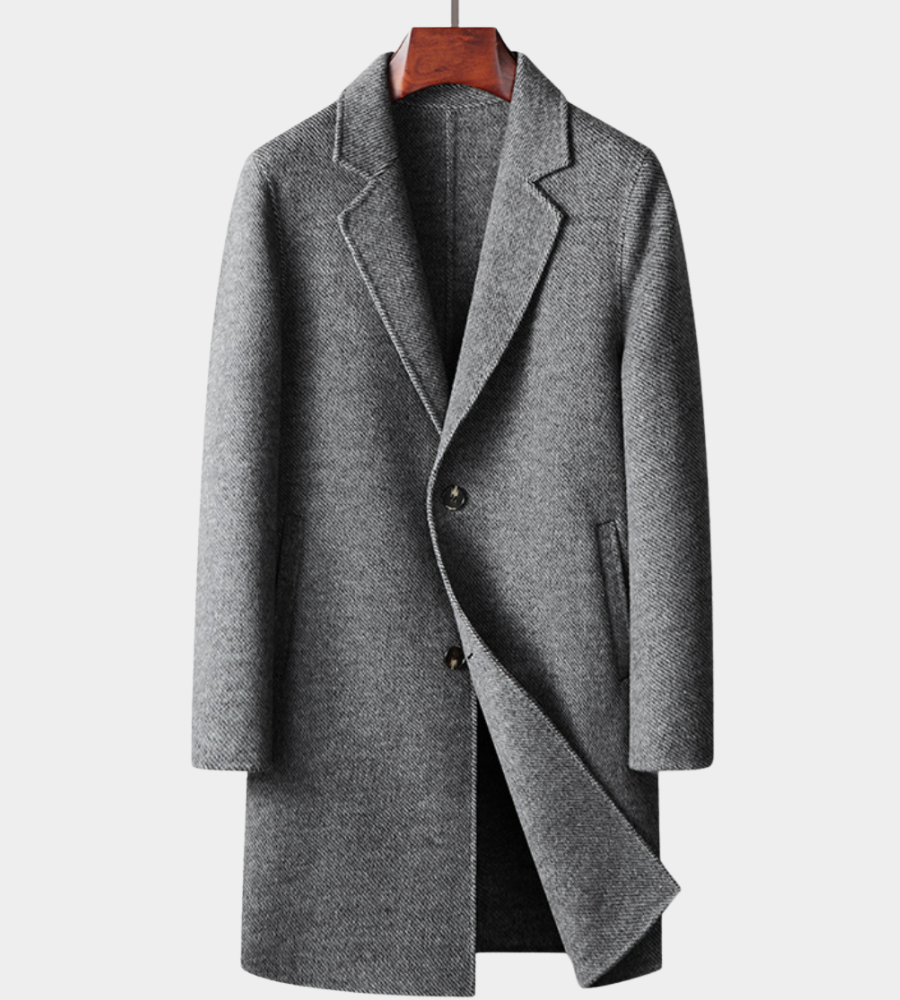 Herr Minimalistisk Kappa - Elegant Lagerlook
