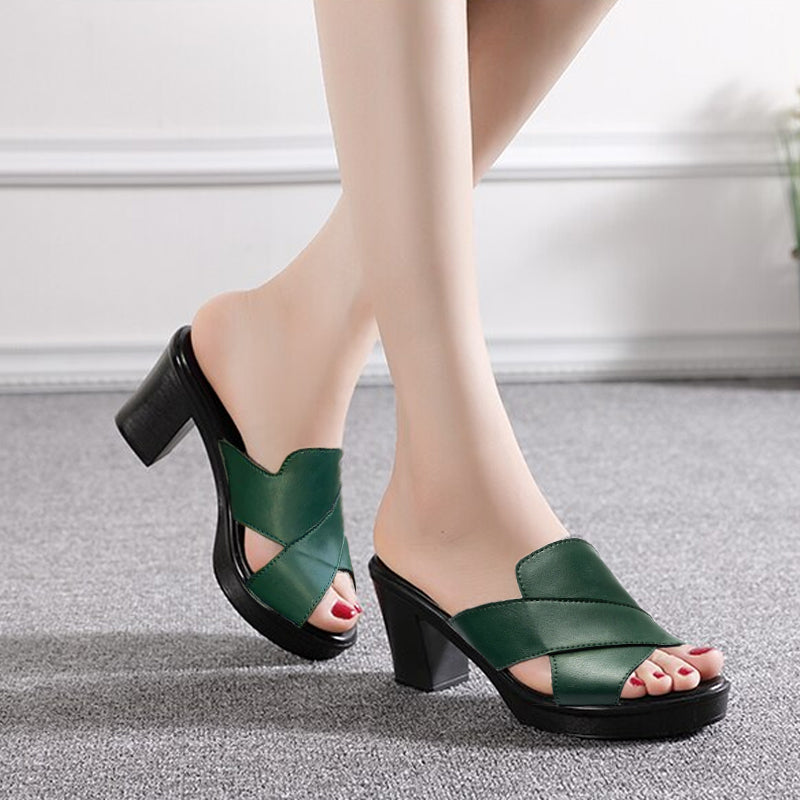 Dam Ortopediska Sandaler - Elegant Komfort