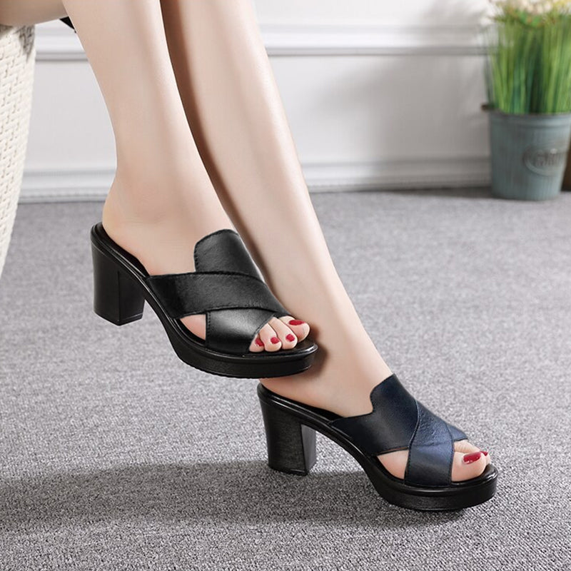 Dam Ortopediska Sandaler - Elegant Komfort