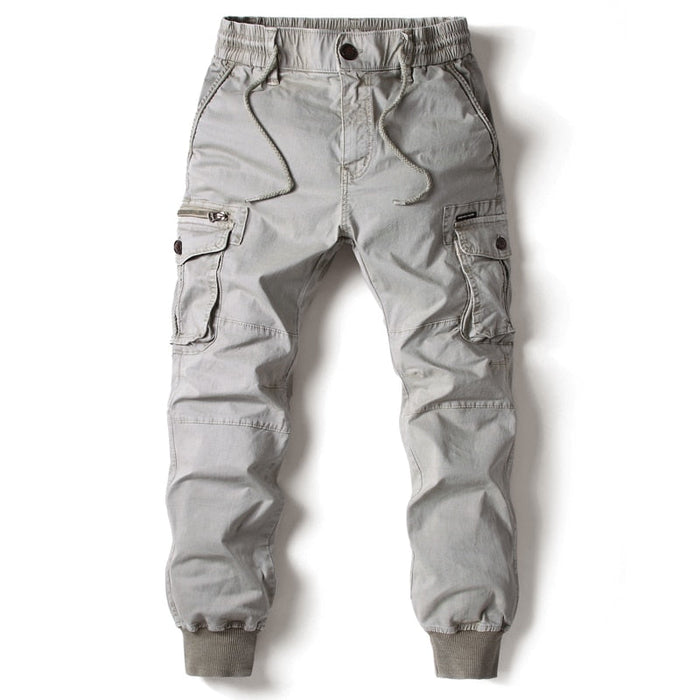 Herr Relaxed Fit Cargo Joggbyxor - Funktionell Stil