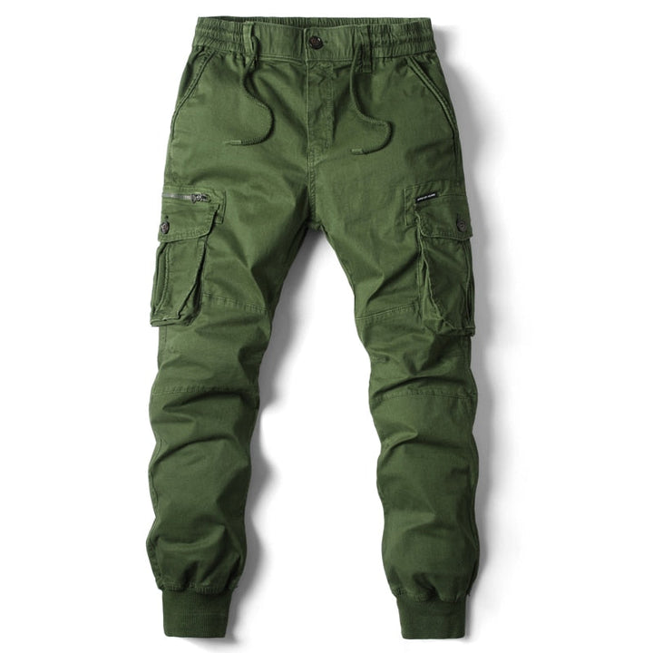 Herr Relaxed Fit Cargo Joggbyxor - Funktionell Stil