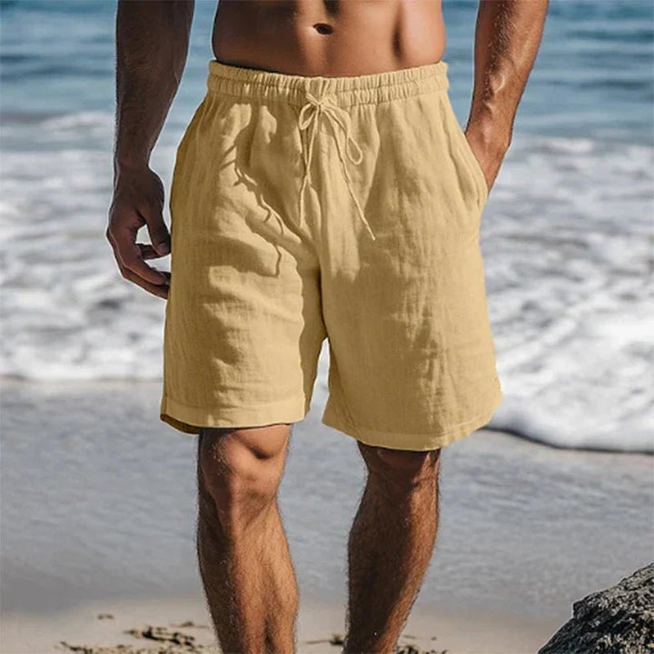 Herr Snabbtorkande Badshorts - Klassisk strandstil