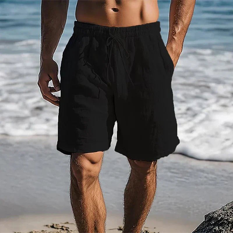 Herr Snabbtorkande Badshorts - Klassisk strandstil