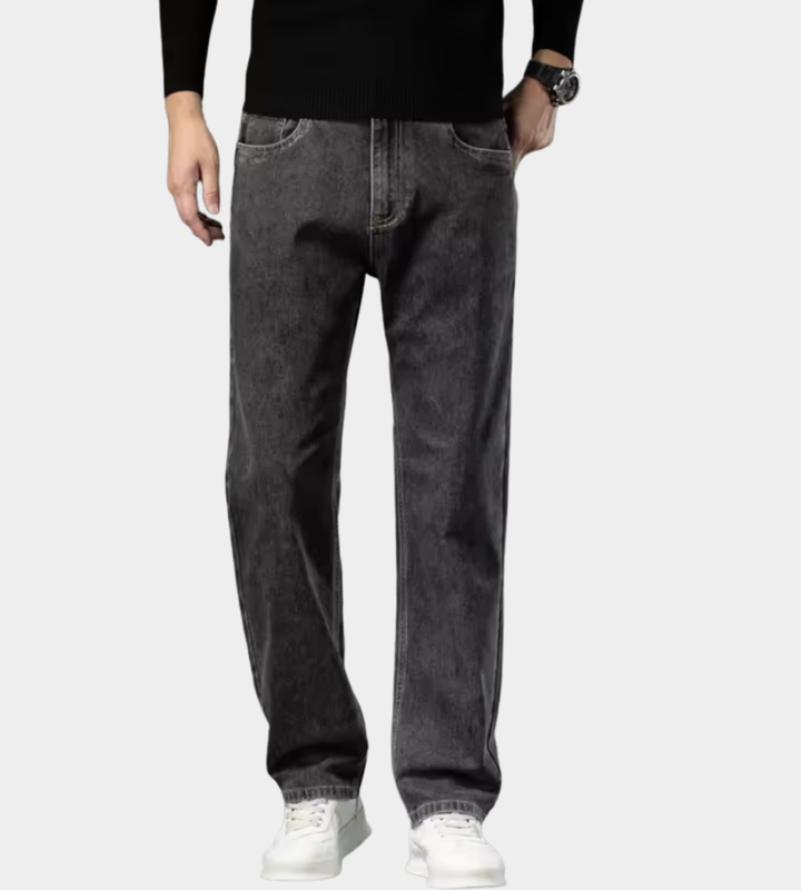 Herr Stretch Jeans - Klassisk Mörkblå
